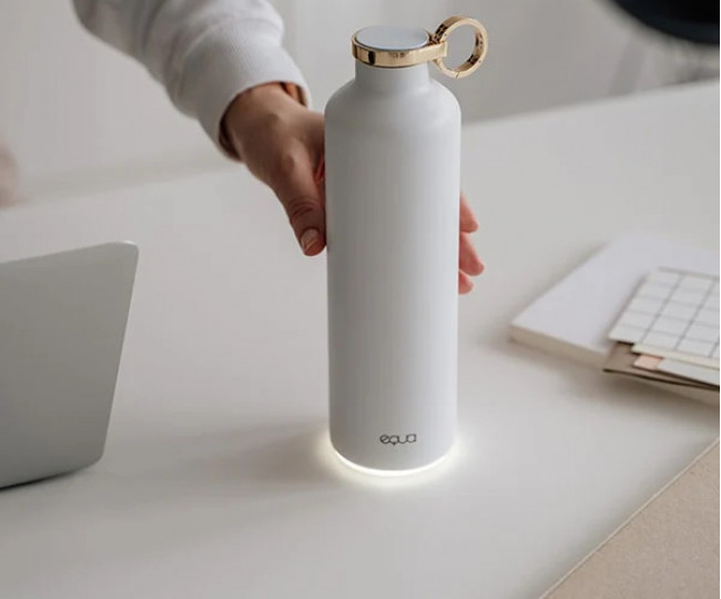 Розумна пляшка з нержавіючої сталі Equa Smart Water Bottle